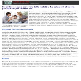 Il conflitto: causa profonda della ...