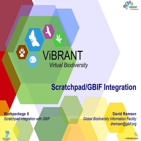 GBIF nodes and data enhancement activities