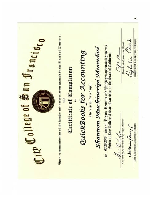 Accounting Certificate PDF Accounting Certificate PDF