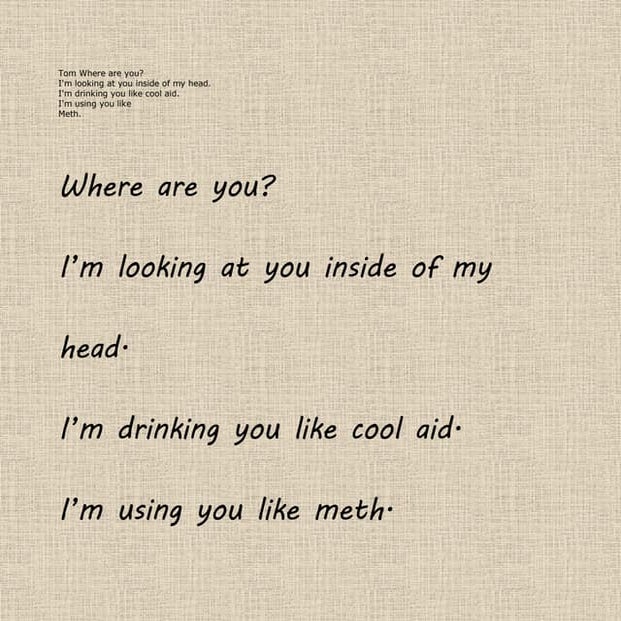 18 linen I love you cards