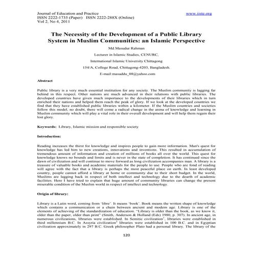 The role of library in educational development | PDF