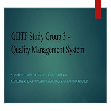 GHTF study group 3