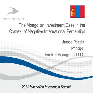 18.11.2014 The Mongolian investment...