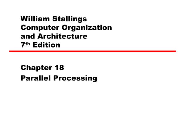 18 parallel processing
