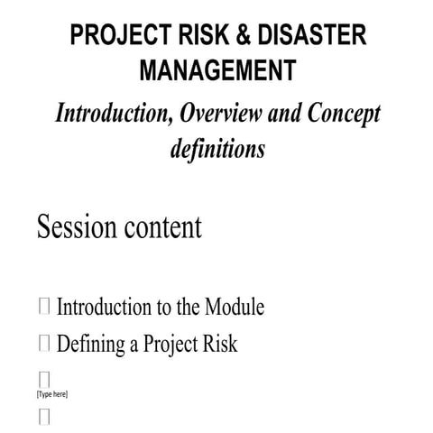 18 Project Risk&Disaster Mgt_An overview_Amos.pdf