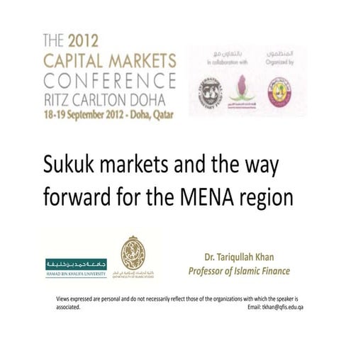 Sukuk Prospects in MENA Region