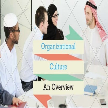 Presentation on Organizational Culture | PPTX