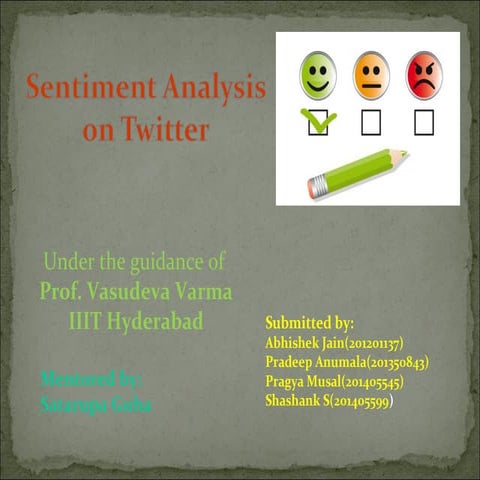 19-14-Sentiment Analysis On Twitter
