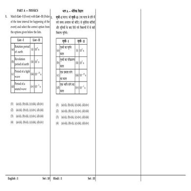 JEE MAIN QUESTION PAPER -19.04.2014