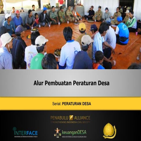 19. alur pembuatan peraturan desa