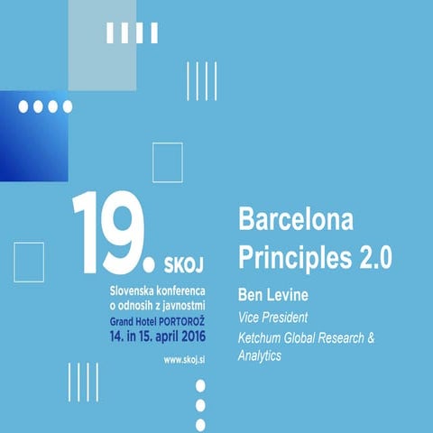 Barcelona Principles for PR Measurement | PDF