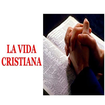 19. La vida cristiana; LA FE DE JESÚS