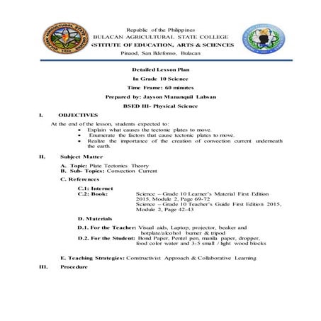 19.plate tectonic theory