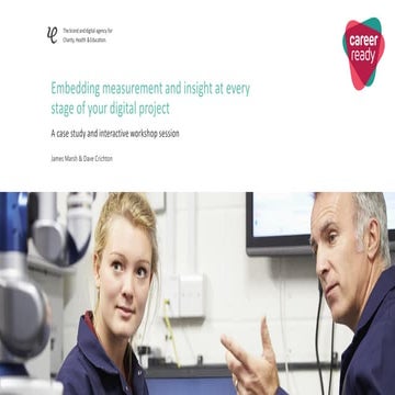 Embedding measurement and insight into digital service design | Charity digit...