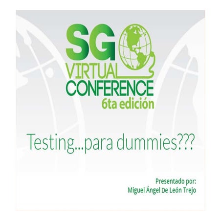 Testing... ¿para dummies? | PDF