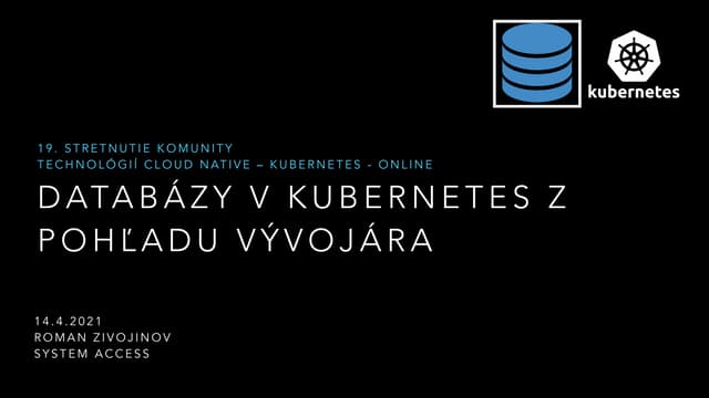 19. stretnutie komunity kubernetes