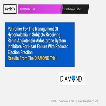 The DIAMOND Trial | PDF