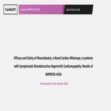 MAVERICK HCM Study | PDF