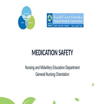 Comprehensive Medication Safety and Blood Administration Guidelines for ...