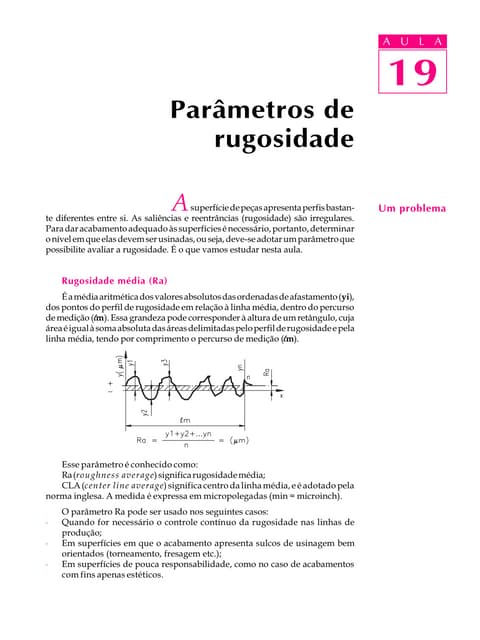 Abnt nbr iso 4287 rugosidade - método do perfil - termos, definições e ...