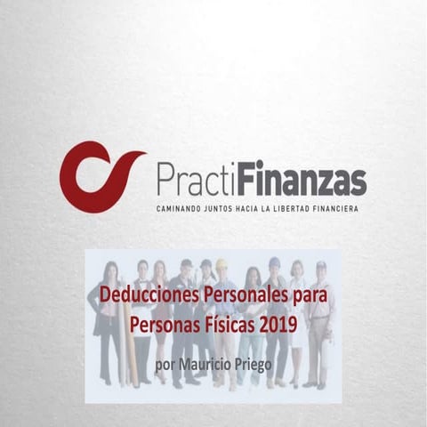 ¿Cuáles son los Gastos Deducibles 2021 para las personas físicas? | PPTX