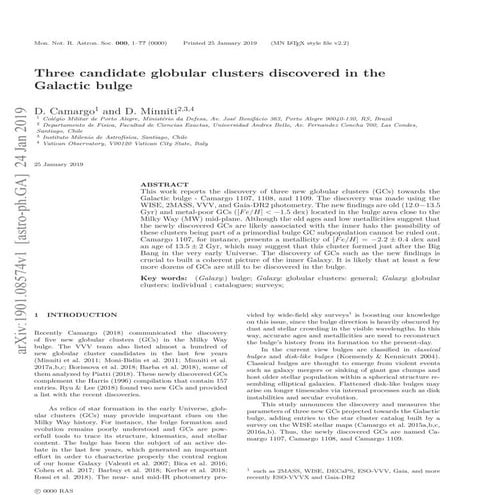 Three candidate globular clusters discovered in the Galactic bulge