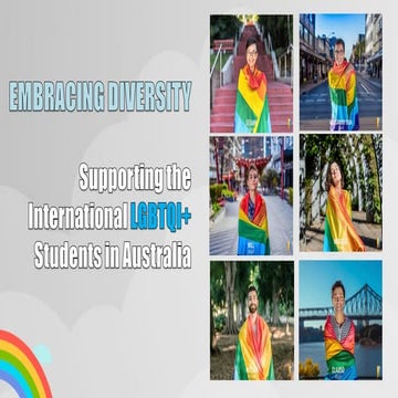 Embracing diversity: Supporting international LGBTQI+ students
