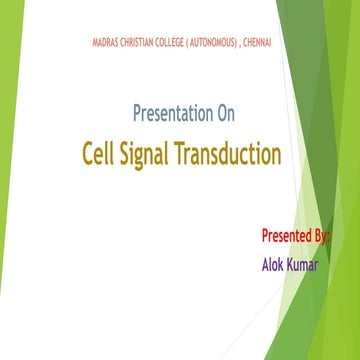 1901711085034_CELL SIGNAL TRANSDUCTION_ALOK KUMAR.pptx