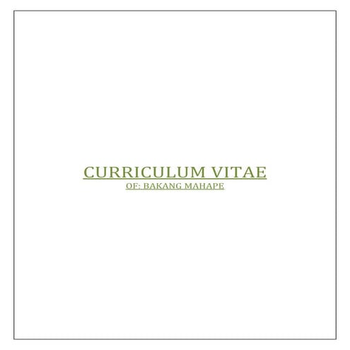 cv | PDF