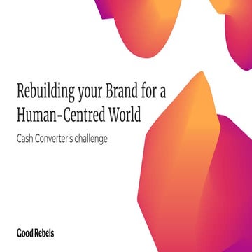 Webinar: "Rebuilding your Brand for a Human-Centred World"