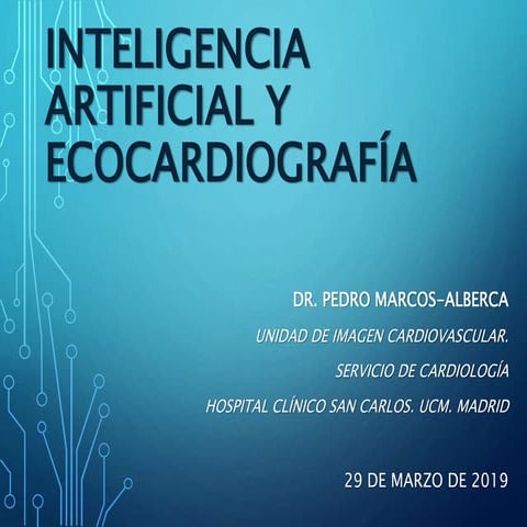 Artificial Intelligence and Echocardiography
