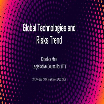Global Technologies and Risks Trends