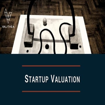 Startup Valuation for pre-revenue companies