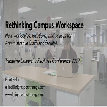 Transforming the Academic Workplace at the Campus Scale