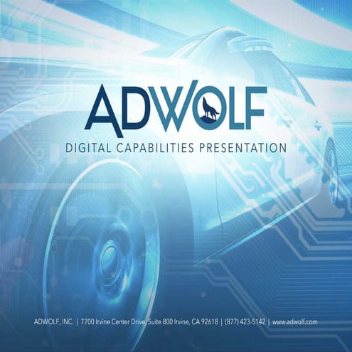 ECAG Digital Capabalities Presentation | PDF