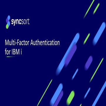 Combat Passwords on Post-Its with Multi-Factor Authentication for IBM i