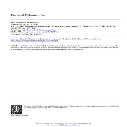 1908 the function of images winch