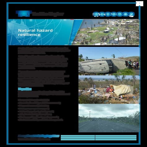 Natural hazards resilience | PDF