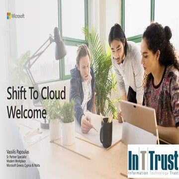 Modern Workplace - Shift to Cloud