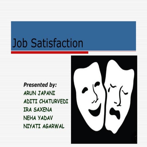 19104889 Job Satisfaction