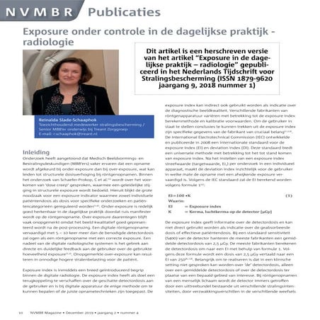 1912 nvmbr magazine 2019 r. slade schaaphok | PDF