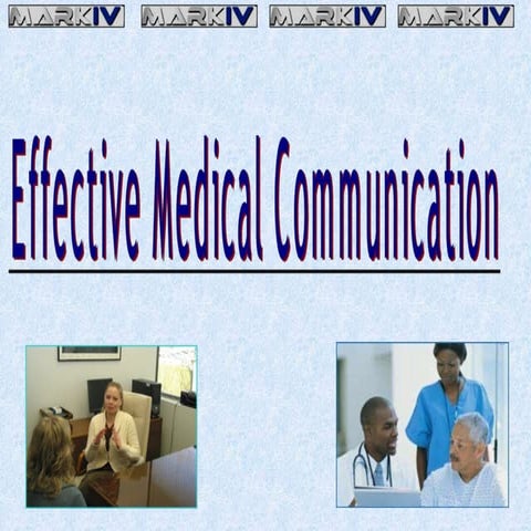 Effective Medical Communications in Pharmaceutical marketing