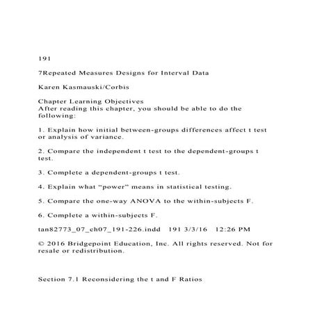 1917Repeated Measures Designs for Interval DataKaren K.docx