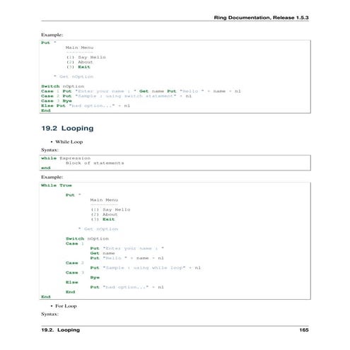 The Ring programming language version 1.5.3 book - Part 20 of 184