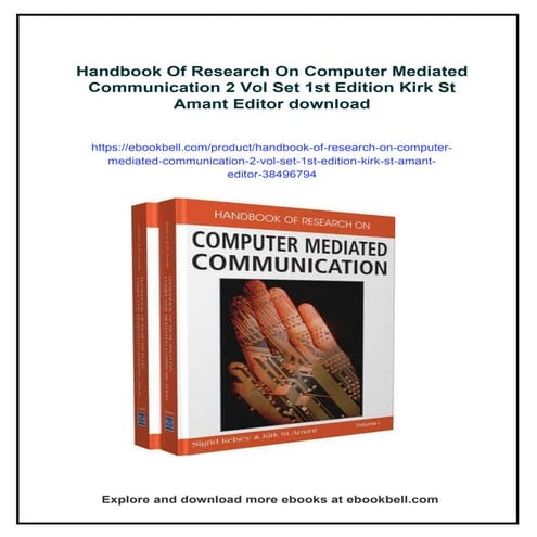 Course Outline:Computer Mediated Communication | DOC