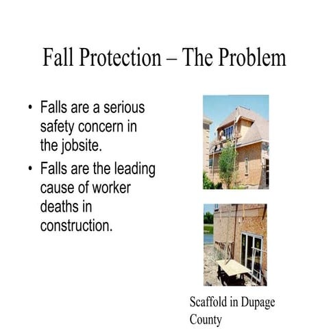 Fall Protection in Constuction