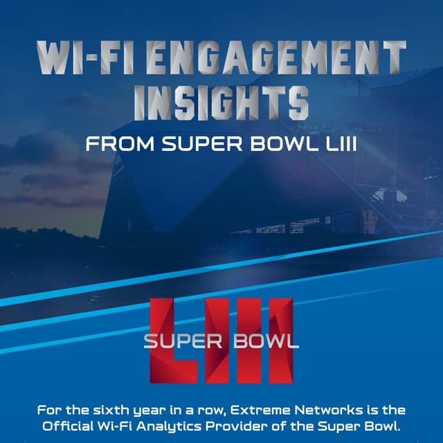 Wi-Fi Engagement Insights from Super Bowl LIII