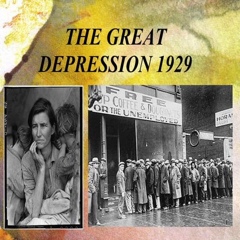1929 Crash, Great Depression and New Deal