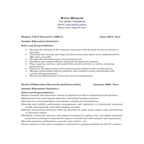 Rana Madani CV May_2015 