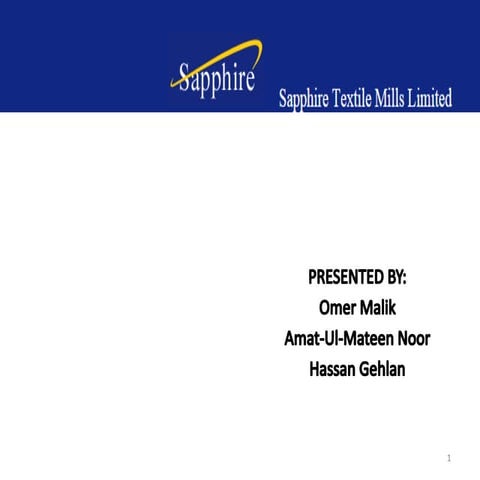 Hiring Process of Saphire Textile Mills